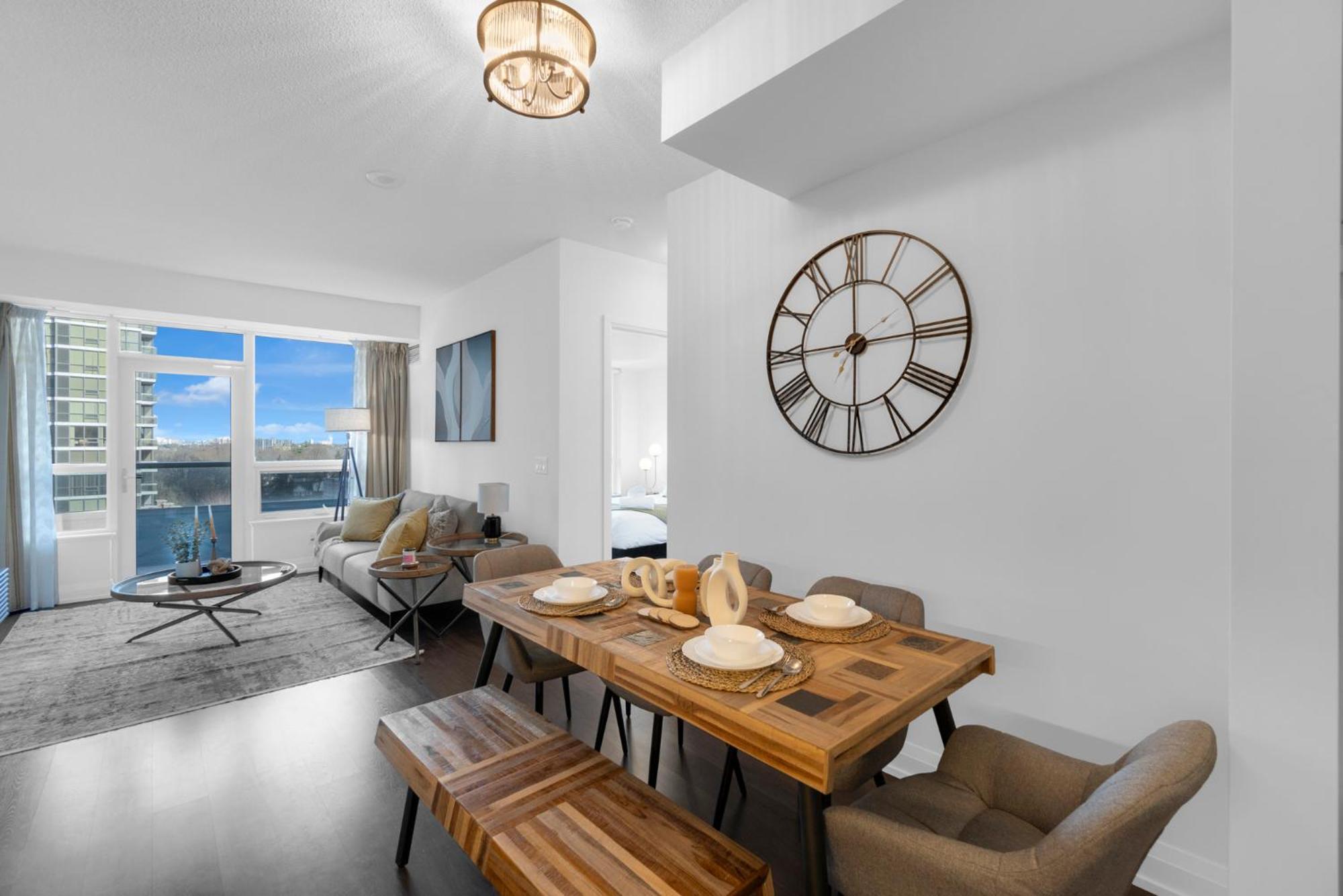 Luxury 2Br - Subway/Pool/Gym/Sauna + Free Parking Toronto Exterior foto